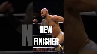 Ricochet debuts a new FINISHER in AEW  shorts aew [upl. by Ynohtnael31]