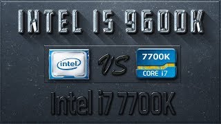 Intel i5 9600K vs i7 7700K Benchmarks  Test Review  Comparison  Gaming  10 Tests [upl. by Arten816]