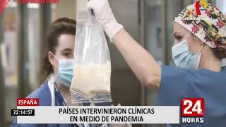 Conozca los países que intervinieron clínicas privadas en medio de la pandemia [upl. by Aitercal]