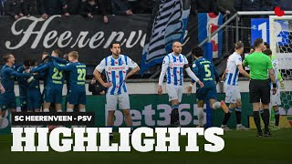 Eentje om heel snel te vergeten  Highlights sc Heerenveen  PSV [upl. by Akinehs238]