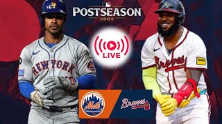 Mets vs Bravos Juego 2 en vivo Beisbol MLB ⚾ 30 Septiembre 2024  Beisbol de Grandes Ligas [upl. by Aenal]