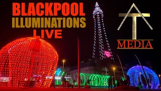 Blackpool Illuminations 2024 LIVE [upl. by Awe]