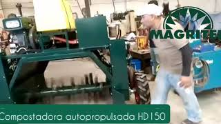 Compostadora autopropulsada HD150 mejorada [upl. by Llenrup]