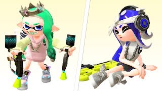 Splatoon 2  All Winning amp Losing Animations [upl. by Xela]