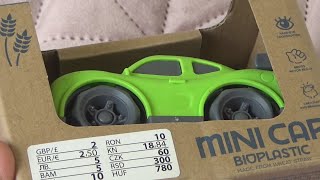 Bioplastic Mini Car Unboxing and Test [upl. by Lemieux]