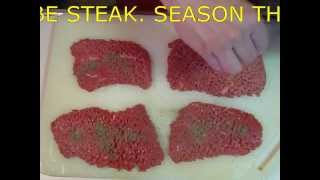 HOW TO COOK CUBE STEAKS EZ MEAL [upl. by Valry]