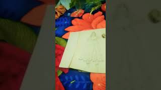 Making anarkali suit stitch and cutting shorts [upl. by Mott145]