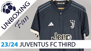 Juventus Third Jersey 2324 Minejerseys Fan Version Unboxing Review [upl. by Damon682]