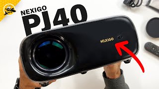 NEW NexiGo PJ40  THE BEST Projector Under 240 [upl. by Allerie]