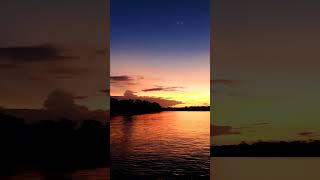 Sunset on the Kinabatangan river [upl. by Wagshul]