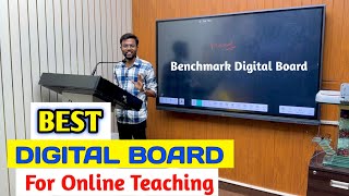 Best digital Board For Online Teaching  Benchmark Digital Board [upl. by Nadbus]