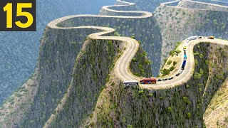 15 MOST EXTREME ROADS in the World [upl. by Ho702]