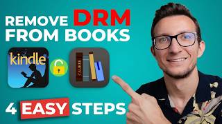 Simplest Way to Remove DRM from Books – No Kindle Serial Number Needed [upl. by Che526]