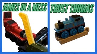 Custom Wooden Railway Sets Based Off Classic Thomas Episodes [upl. by Harriett648]