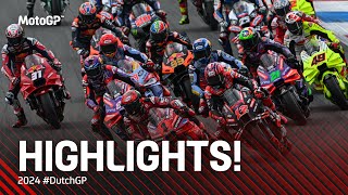 MotoGP™ Race Highlights 💯  2024 DutchGP [upl. by Nedrah]