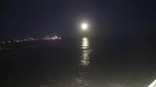 Todays 10172024 Margate Moonrise [upl. by Mareld627]