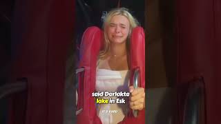 Rollercoaster tear her ￼clothes ￼viral [upl. by Weitman]