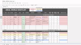 The Best Shotlist Template [upl. by Jarin]