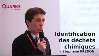 Identification des déchets chimiques  Stéphane FREDON [upl. by Arvy]