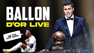 THE BALLON DOR 2024 STREAM  VINI VS RODRI [upl. by Ahsenroc]