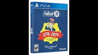 Quick unboxing of fallout 76 Tricentennial Edition PS4 [upl. by Bailie]