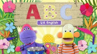 ABC song for kids  The Alphabet BritishUK English [upl. by Ilsel]