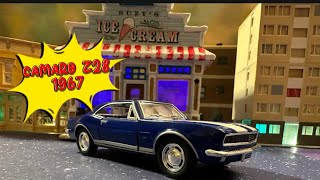 1967 Camaro Z28  Kinsmart  Escala 137  Diecast [upl. by Tletski]