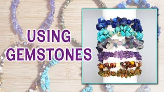 Creative Ways To Use Gemstone Chips amp Beads  Jewellery Making [upl. by Yumuk]