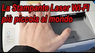 Stampante Laser WiFi HP LaserJet M110we Recensione [upl. by Shandeigh]