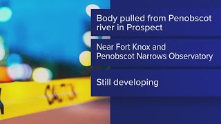 Body found in Penobscot River in Prospect sheriffs office says [upl. by Sivi]