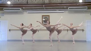 Vaganova Ballet Class  비현실적인 비율의 Alena Kovaleva [upl. by Rex]