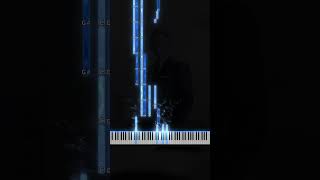 Skyfall  Adele  Easy Piano Tutorial shorts pianotutorial [upl. by Vlad926]