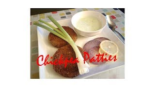 Chickpea Patties NO OIL Recipe How to Make Chickpea Patties  Elas Channel [upl. by Arther563]