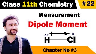 Measurement of Dipole Moment class 11 [upl. by Epifano]