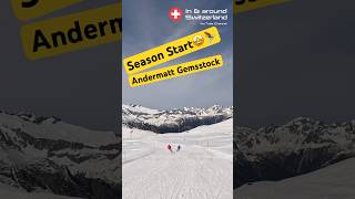 Andermatt Gemsstock’s Opening Weekend Epic Slopes Await [upl. by Nitaj840]