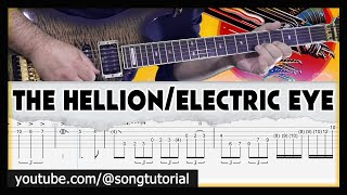 Judas Priest  The Hellion  Electric Eye  TAB  Guitar Cover  Lesson [upl. by Daria]