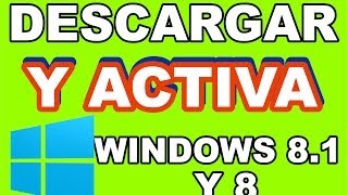 Activar Windows 81 para siempre [upl. by Ennirac673]