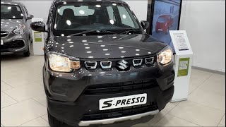 Maruti Suzuki S Presso VXI Top Model Detailed Review 2024 Big Update with on Road Price [upl. by Alecia]