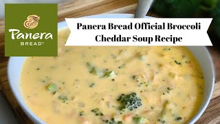 Broccoli Cheddar Soup  Panera Broccoli cheddar soup copycat recipe [upl. by Ibrad]