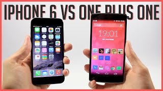 iPhone 6 VS One Plus One lun des smartphones les plus puissants sous Android [upl. by Tutt]