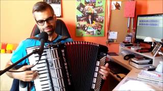 OCZY ZIELONE  COVER  AKORDEON  BOSSMusicLomza [upl. by Gael789]