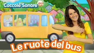 Le Ruote del Bus  Balliamo con Greta  Canzoni per bambini di Coccole Sonore [upl. by Mattie]