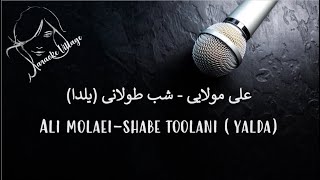 Ali Molaei  Shabe Toolani Yalda Karaoke  علی مولایی  شب طولانی یلدا کارائوکه [upl. by Cryan]