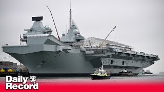 HMS Prince of Wales to set sail for NATO exercises after sister ship suffers propeller problem [upl. by Racso]