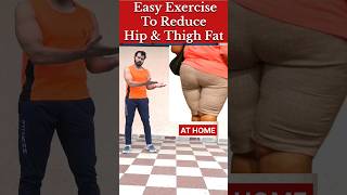 Lose hip and thigh fat🔥 youtubeshorts exercise trending weightloss shortvideo viral fatloss [upl. by Gerhardine]