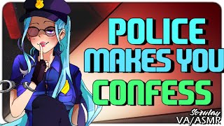 ASMR Policewoman Makes You CONFESS Crazy You are the Killer Voice Acting Italian Accent [upl. by Irret]