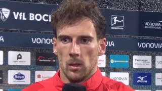 Leon Goretzka Interview nach dem Spiel Bochum  FC Bayern 32 18022024 [upl. by Ynatirb]