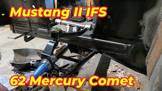 1962 Mercury comet gets Mustang II Independent Front Suspension and stuff Part 3 VPT [upl. by Ovatsug]