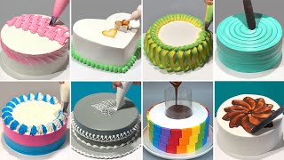 1000 Quick amp Easy Cake Decorating Technique Compilation  Most Satisfying Chocolate Cake Recipe [upl. by Ettenotna]