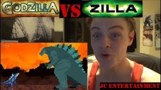 Godzilla Earth vs Zilla Jr Reaction [upl. by Merola]